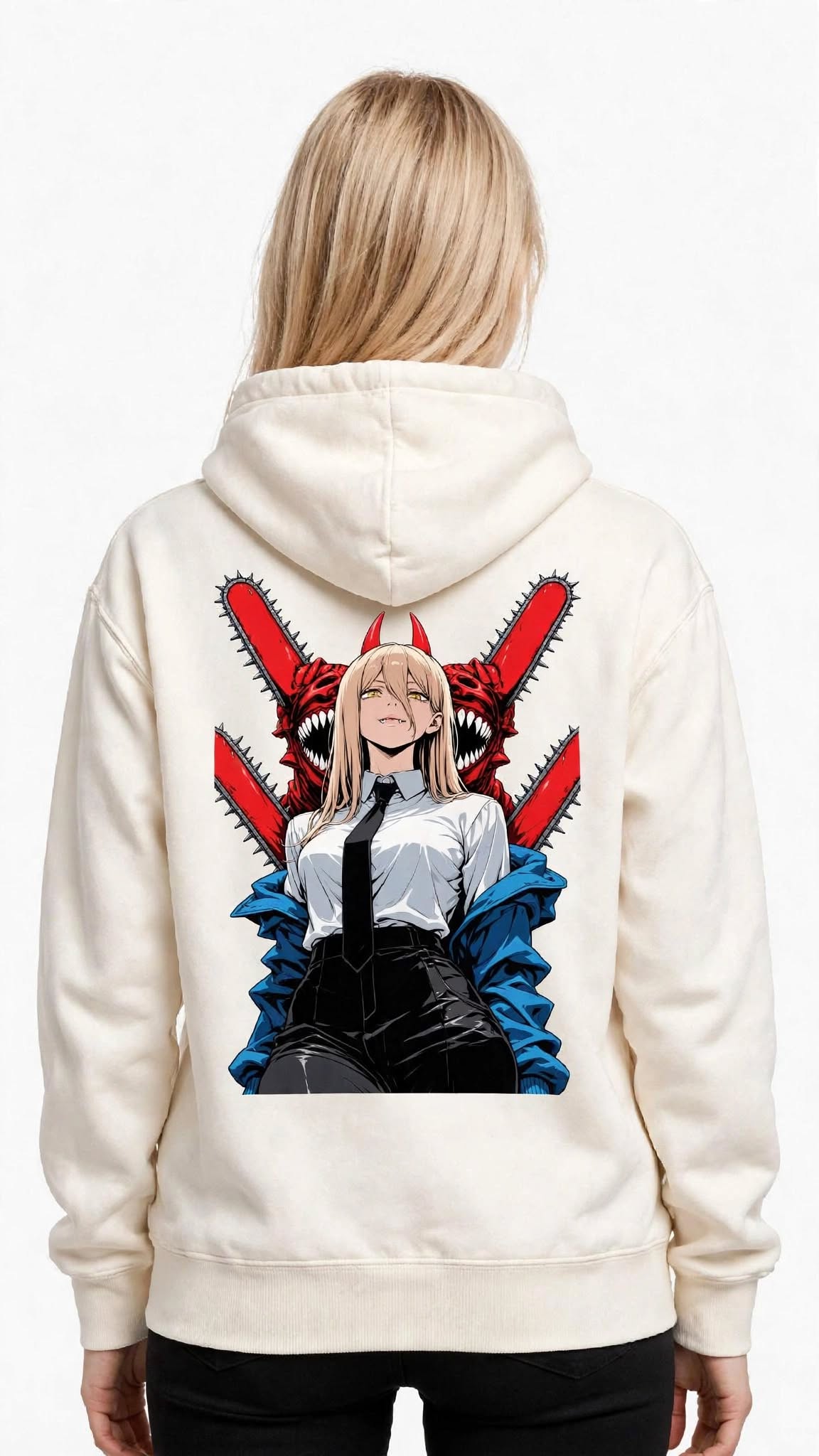 Chainsaw Anime Graphic Hoodie | 350 GSM | 100% Cotton