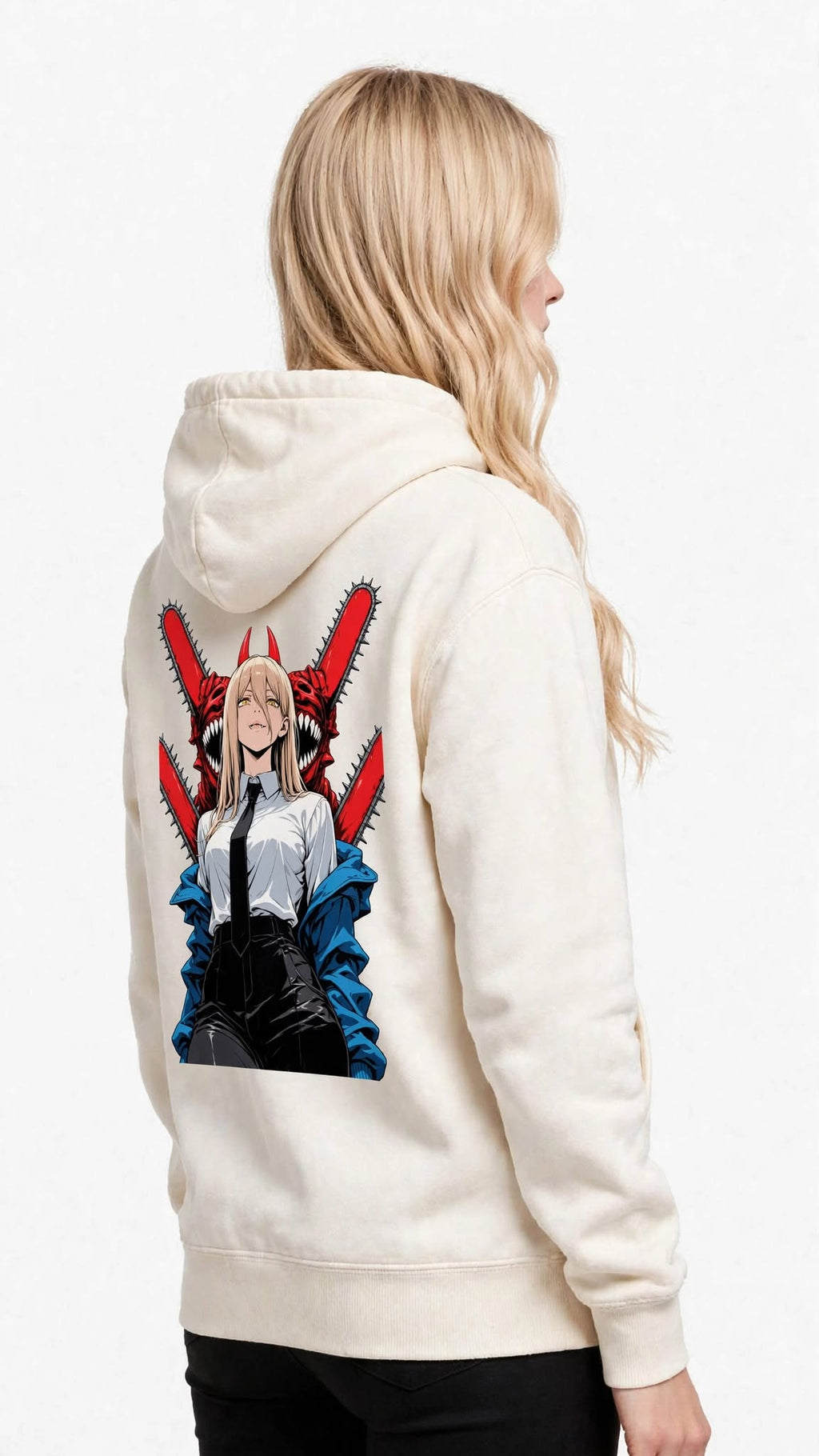 Chainsaw Girl Graphic Hoodie | 350 GSM | 100% Cotton