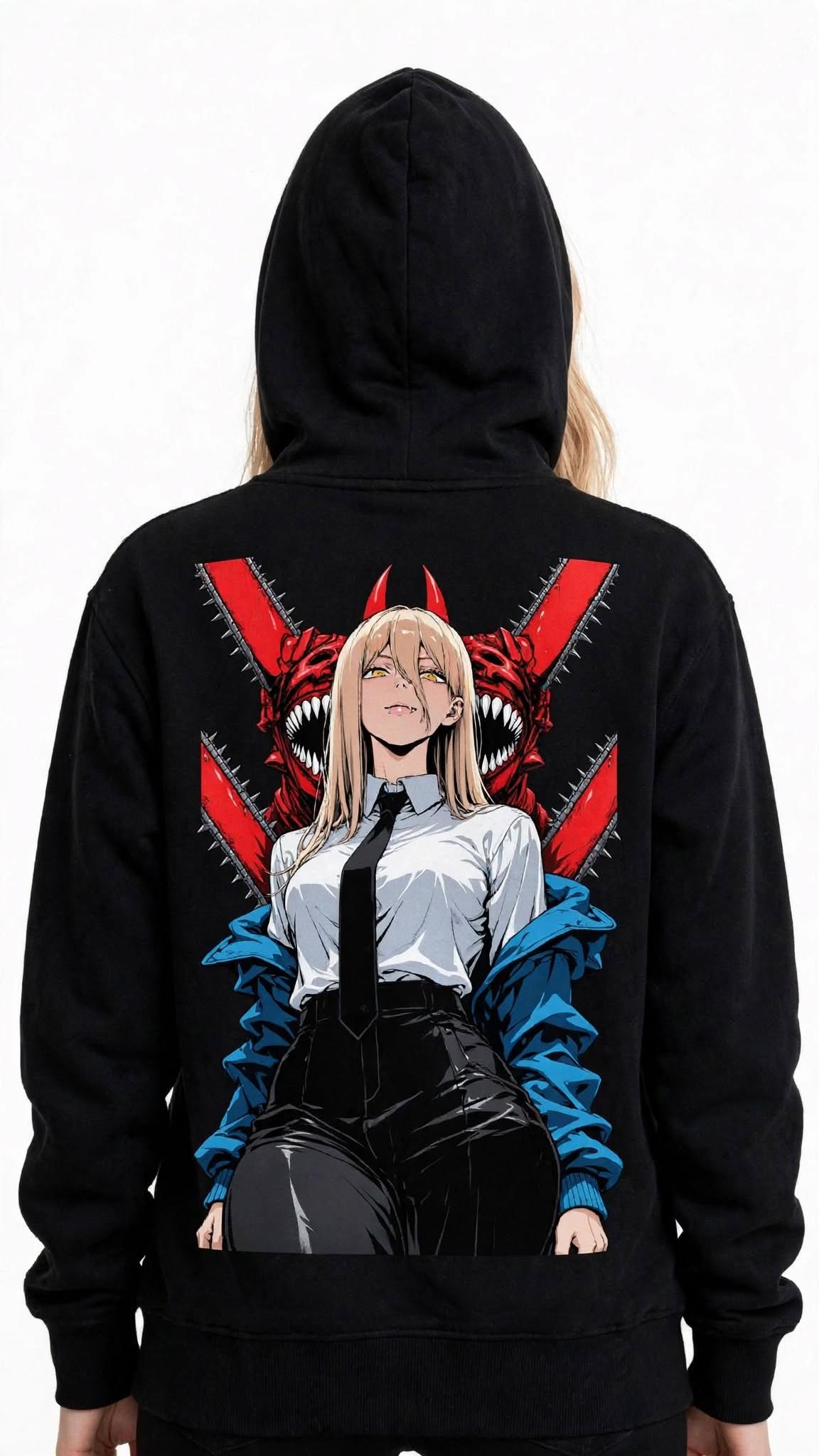 Chainsaw Anime Graphic Hoodie | 350 GSM | 100% Cotton