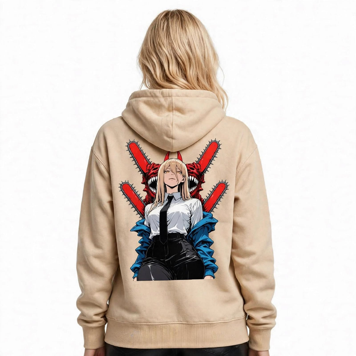 Chainsaw Anime Graphic Hoodie | 350 GSM | 100% Cotton