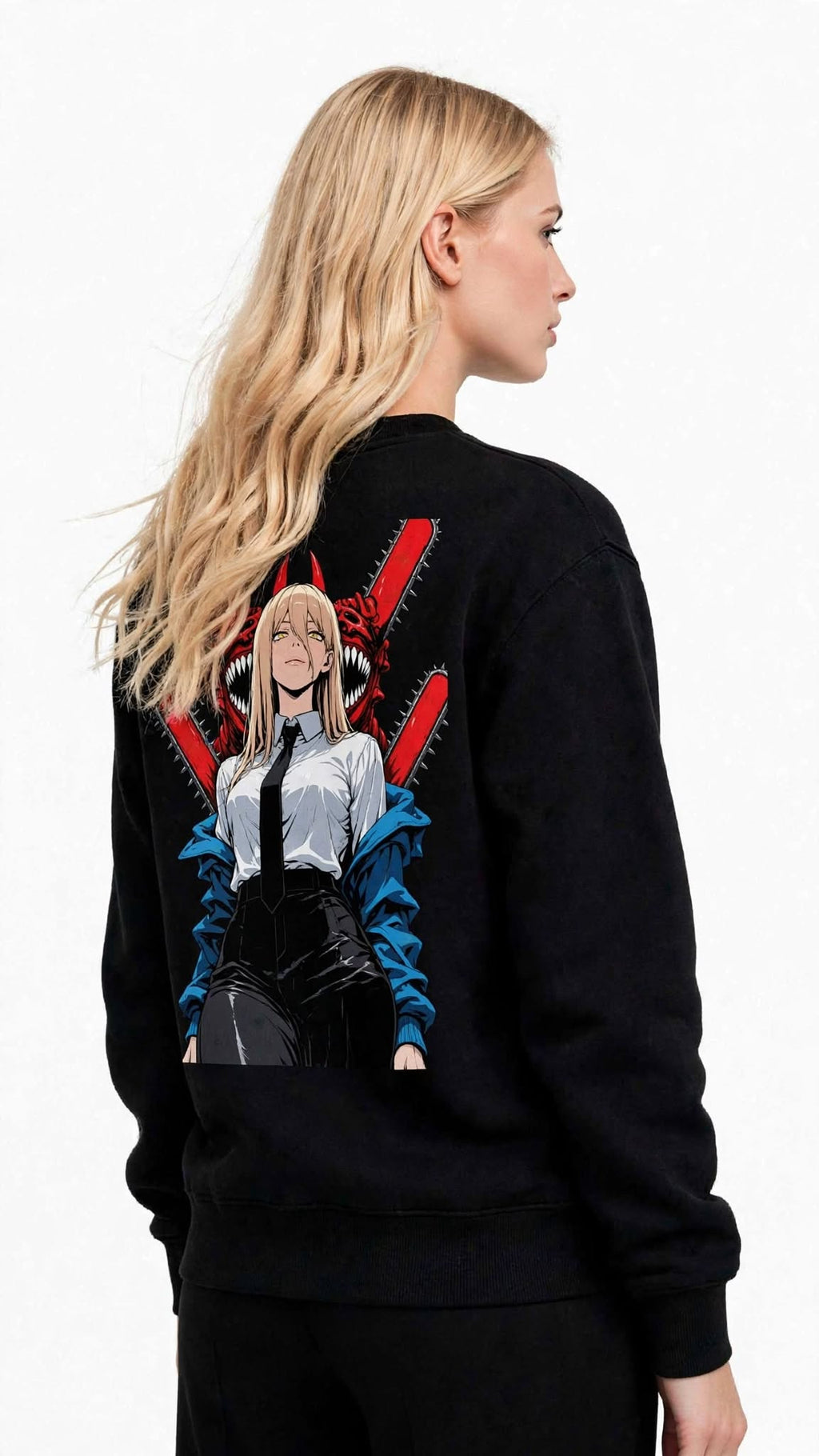 Chainsaw Girl Graphic Sweatshirt | 350 GSM | 100% Cotton
