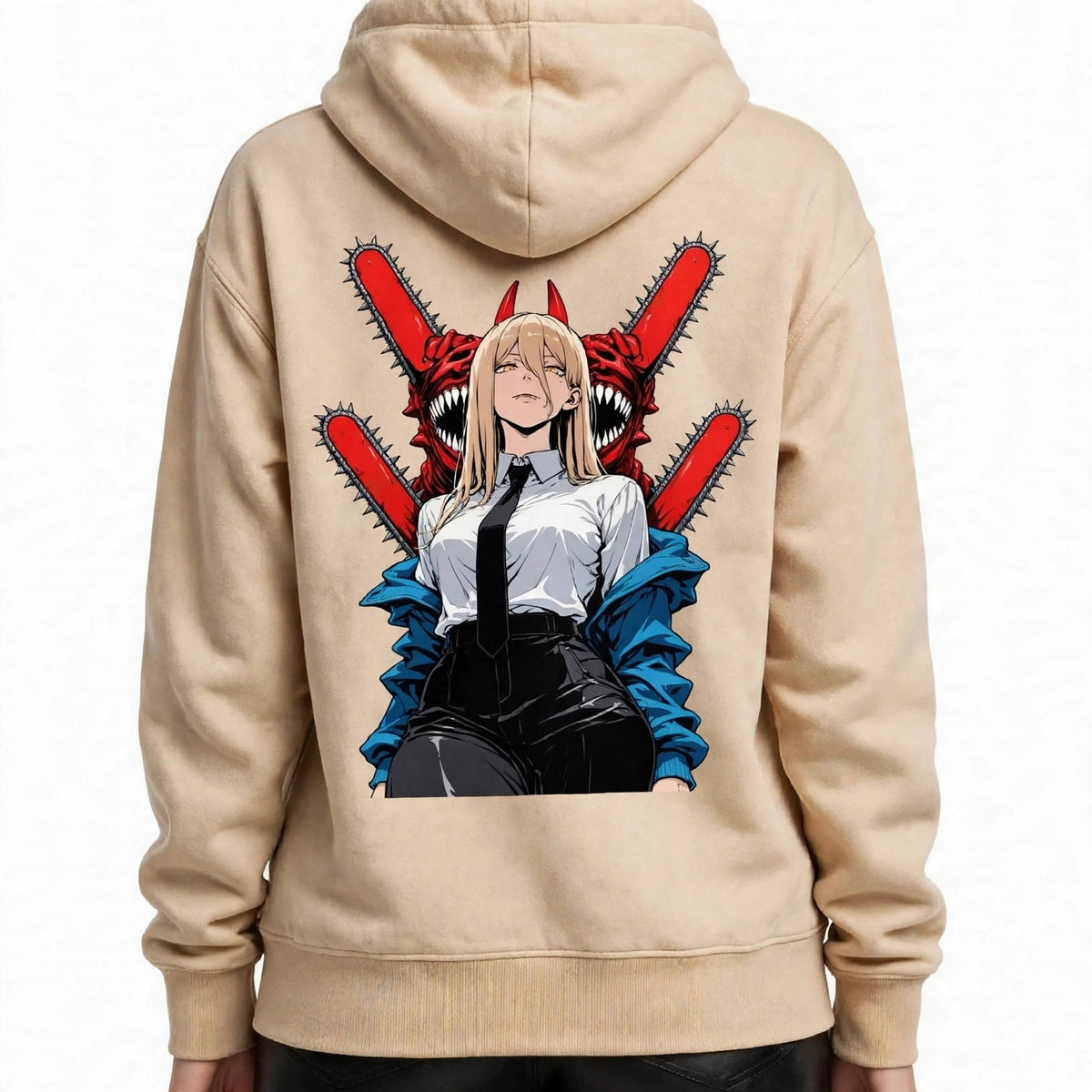 Chainsaw Anime Graphic Hoodie | 350 GSM | 100% Cotton