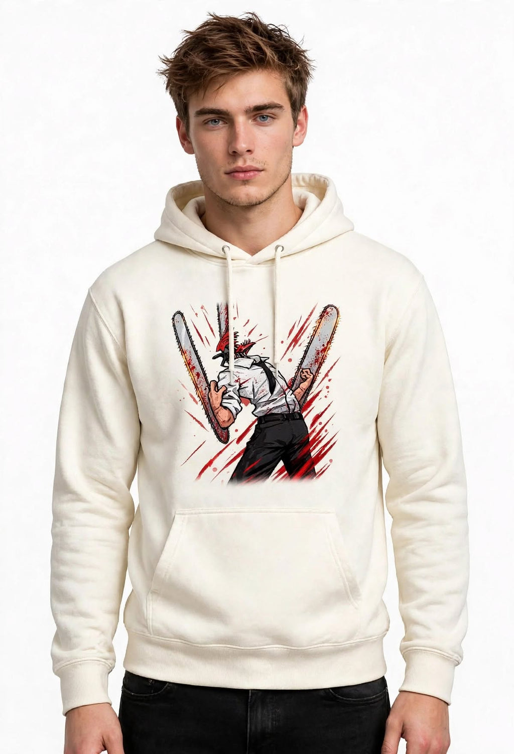 Chainsaw Man Graphic Hoodie | 350 GSM | 100% Cotton
