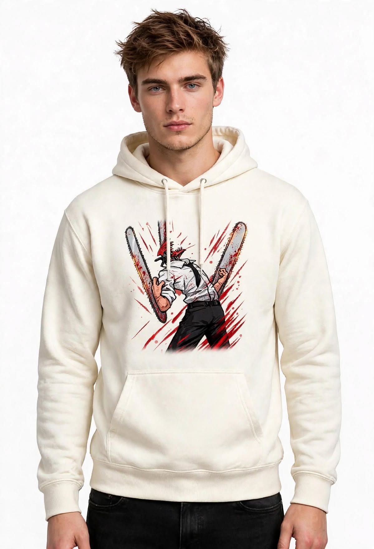 Chainsaw Man Graphic Hoodie | 350 GSM | 100% Cotton