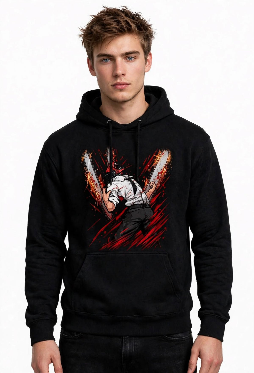 Chainsaw Man Graphic Hoodie | 350 GSM | 100% Cotton
