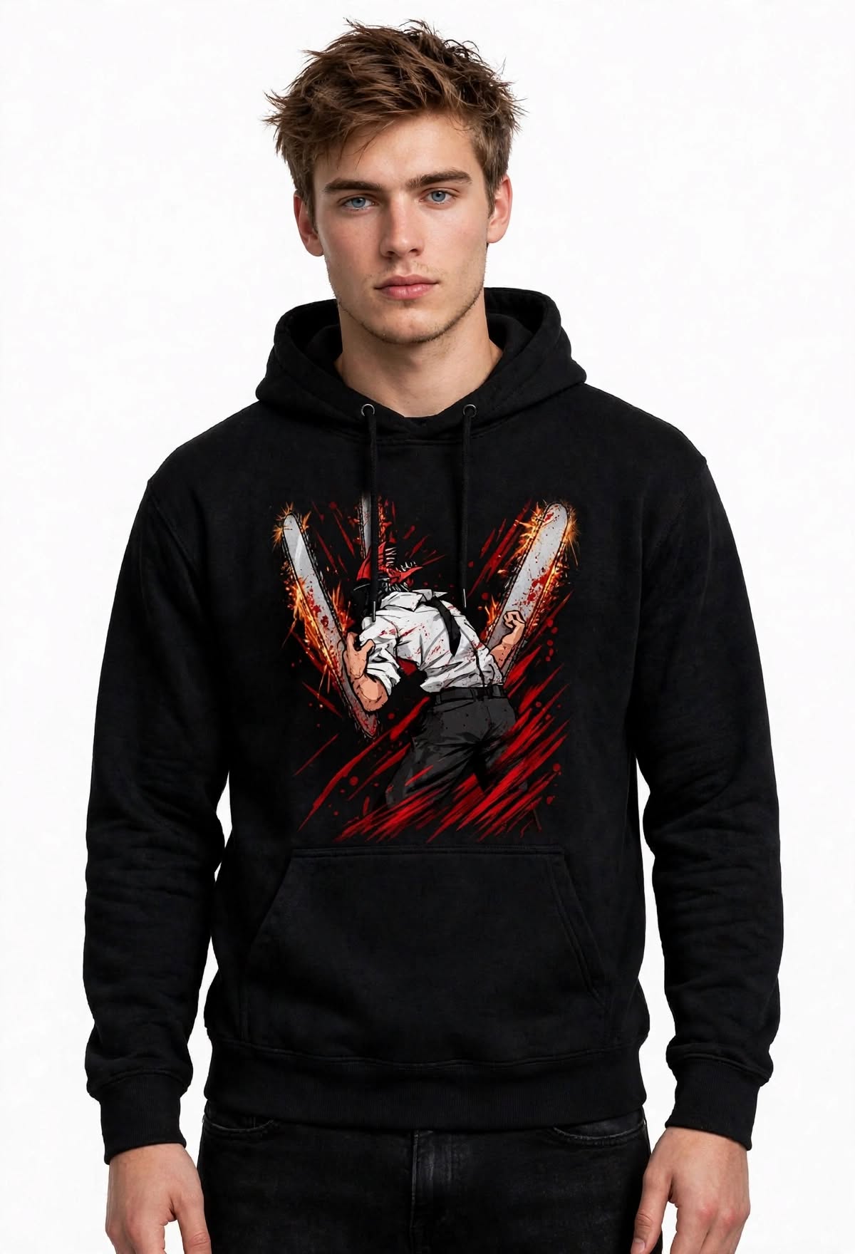 Chainsaw Man Graphic Hoodie | 350 GSM | 100% Cotton