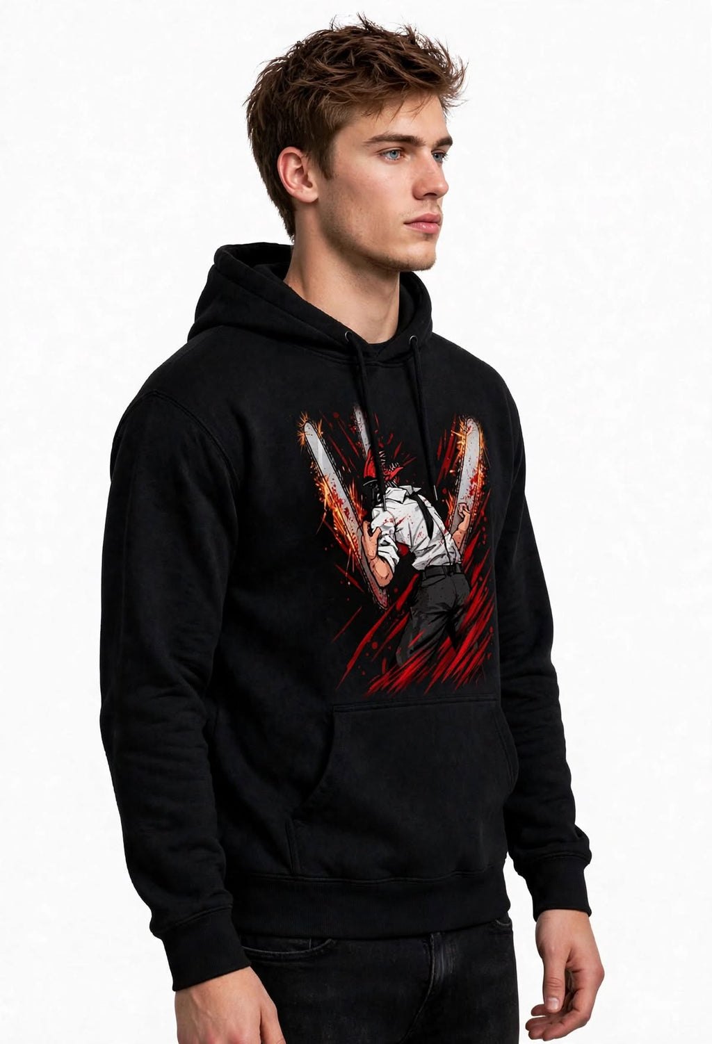 Chainsaw Man Graphic Hoodie | 350 GSM | 100% Cotton