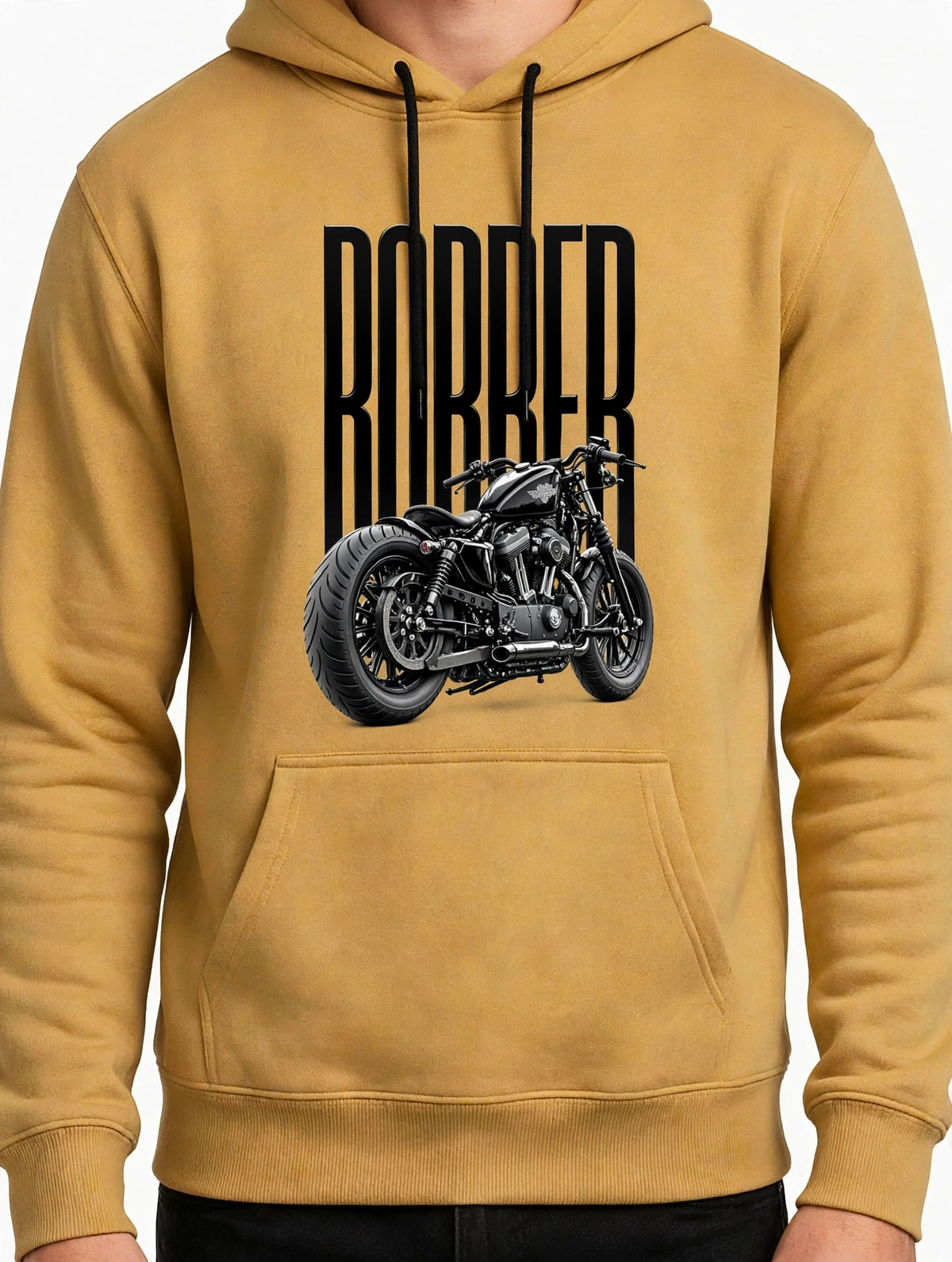 Biker Graphic Hoodie | 350 GSM | 100% Cotton