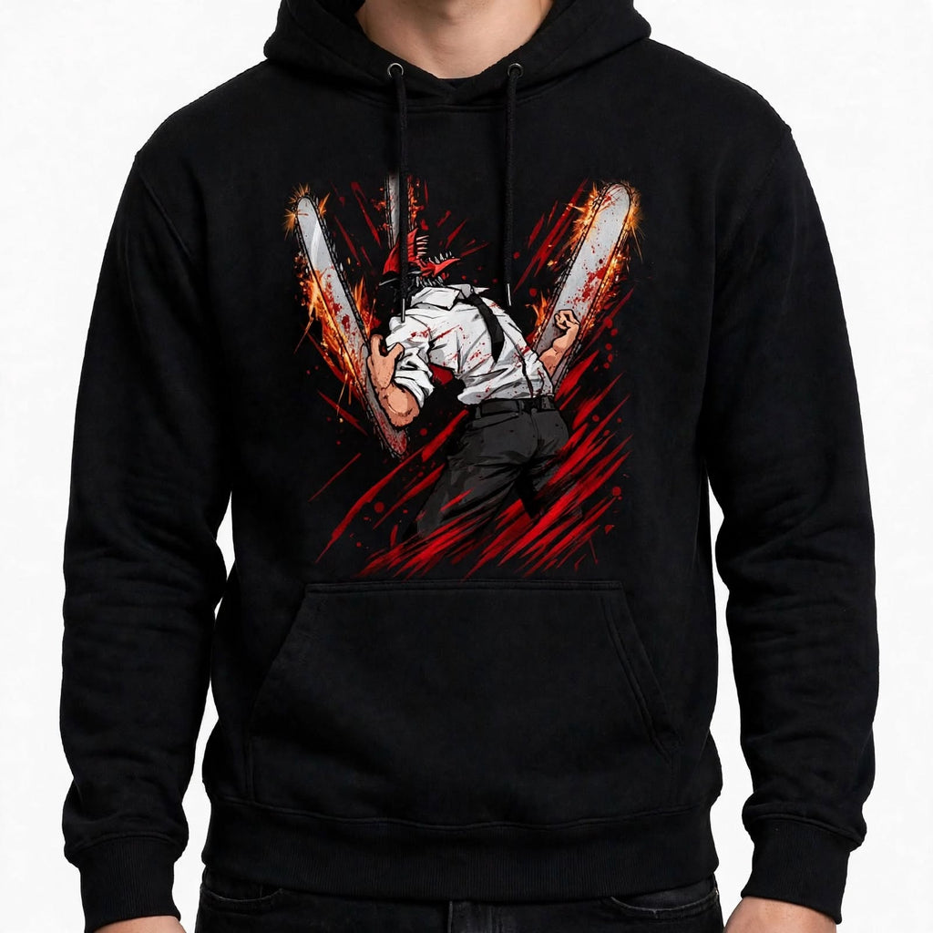 Chainsaw Man Graphic Hoodie | 350 GSM | 100% Cotton