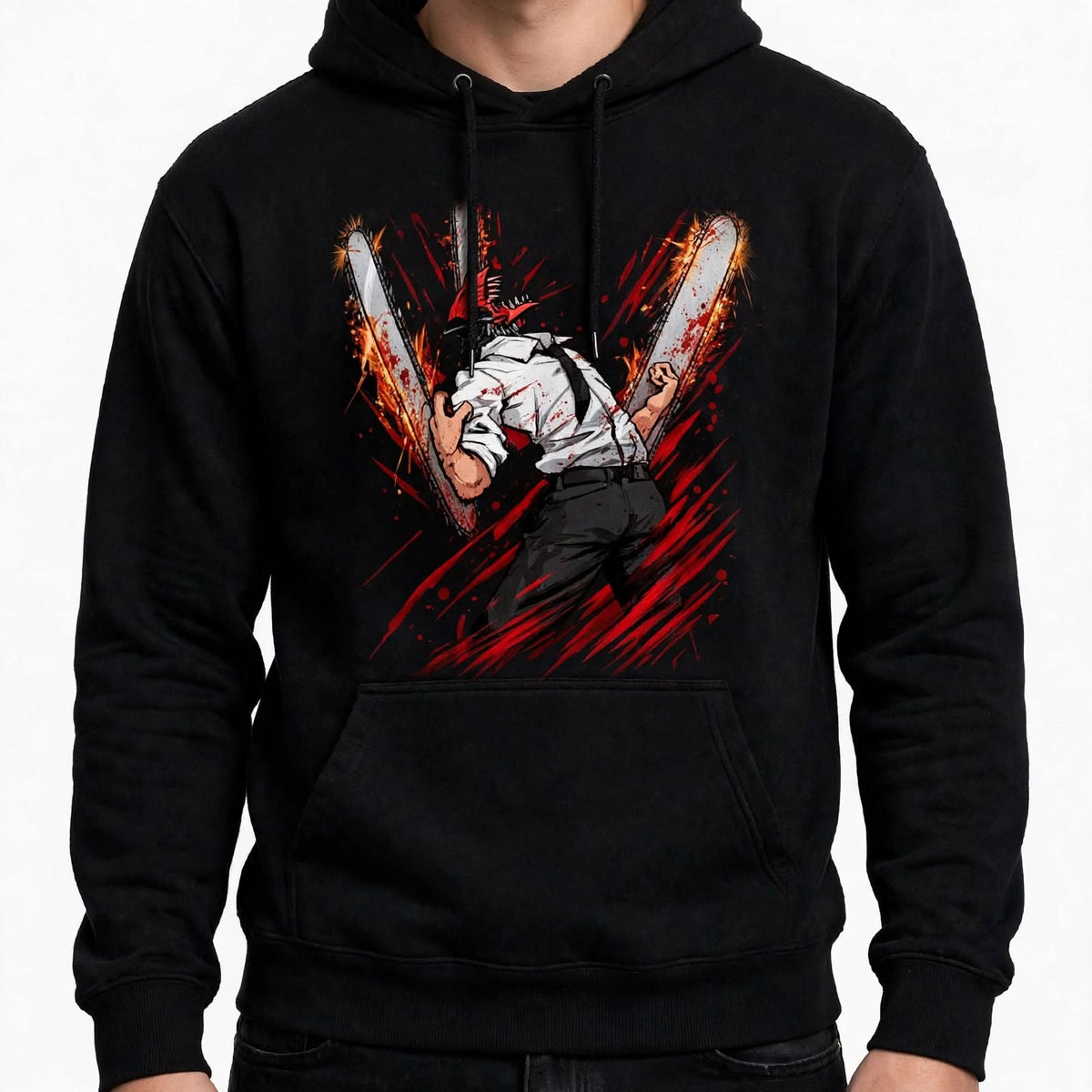 Chainsaw Man Graphic Hoodie | 350 GSM | 100% Cotton