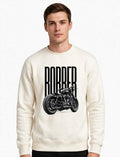 Biker Graphic Sweatshirt | 350 GSM | 100% Cotton