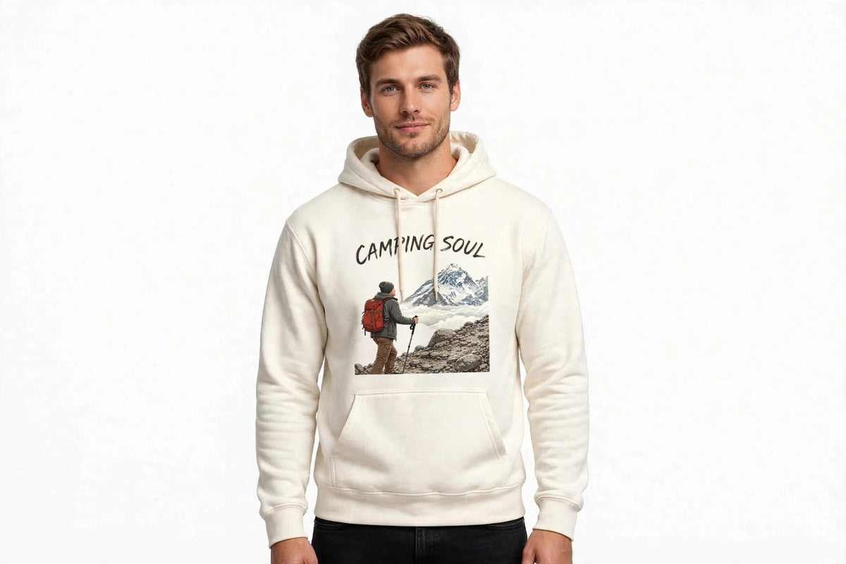 Camping Soul Graphic Hoodie | 350 GSM | 100% Cotton