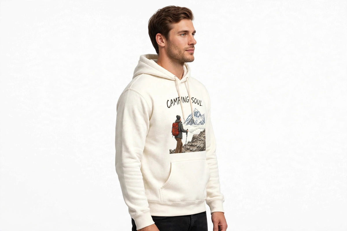 Camping Soul Graphic Hoodie | 350 GSM | 100% Cotton