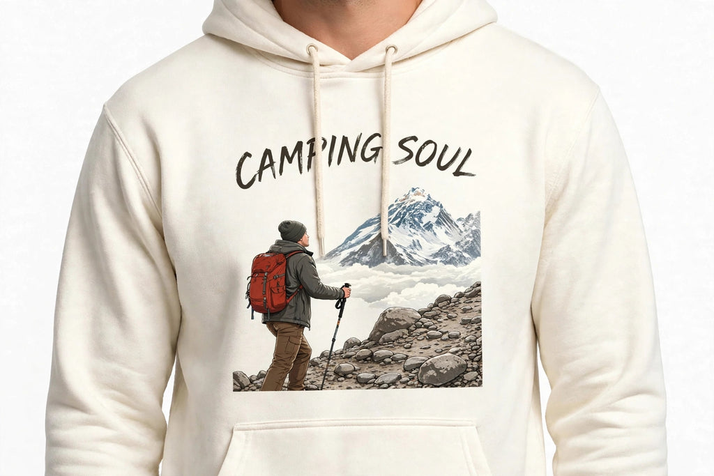 Camping Soul Graphic Hoodie | 350 GSM | 100% Cotton