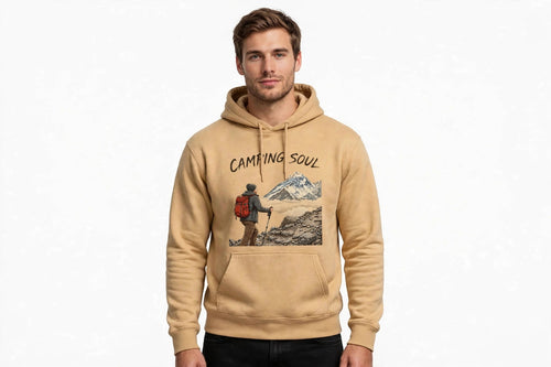 Camping Soul Graphic Hoodie | 350 GSM | 100% Cotton