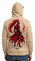 Red Samurai Graphic Hoodie | 350 GSM | 100% Cotton