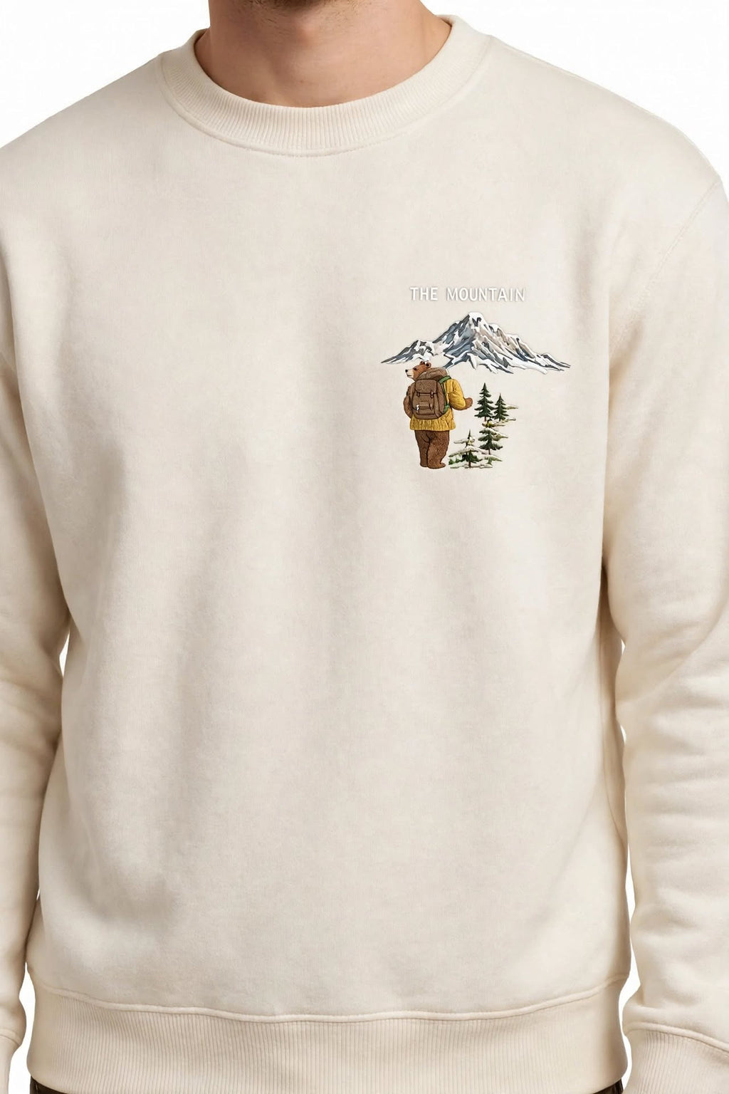 The Mountain Graphic Sweatshirt | 350 GSM | 100% Cotton