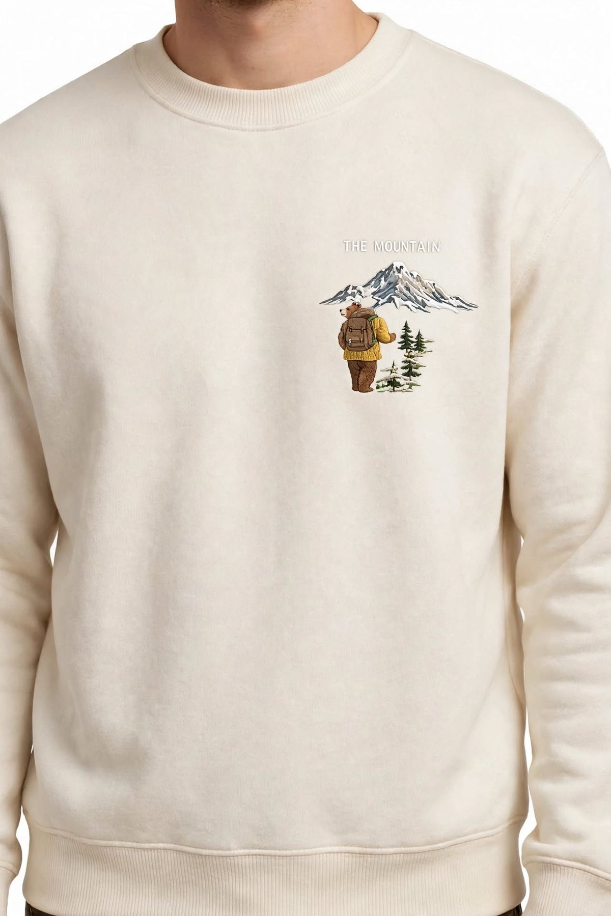 The Mountain Graphic Sweatshirt | 350 GSM | 100% Cotton