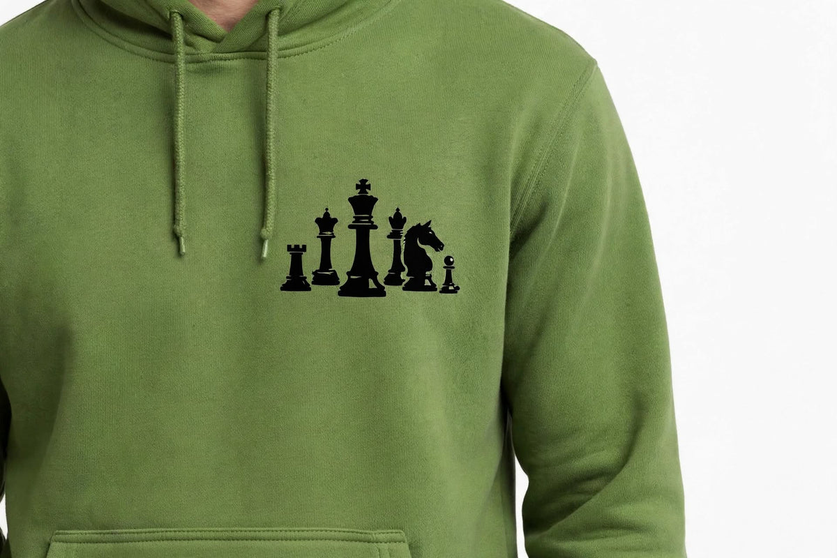 Chess Graphic Hoodie | 350 GSM | 100% Cotton