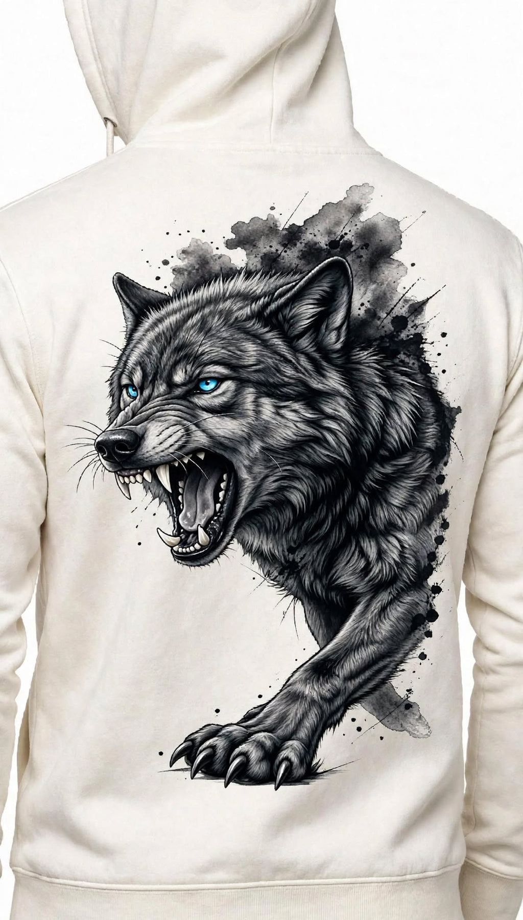 Wolf Graphic Hoodie | 350 GSM | 100% Cotton