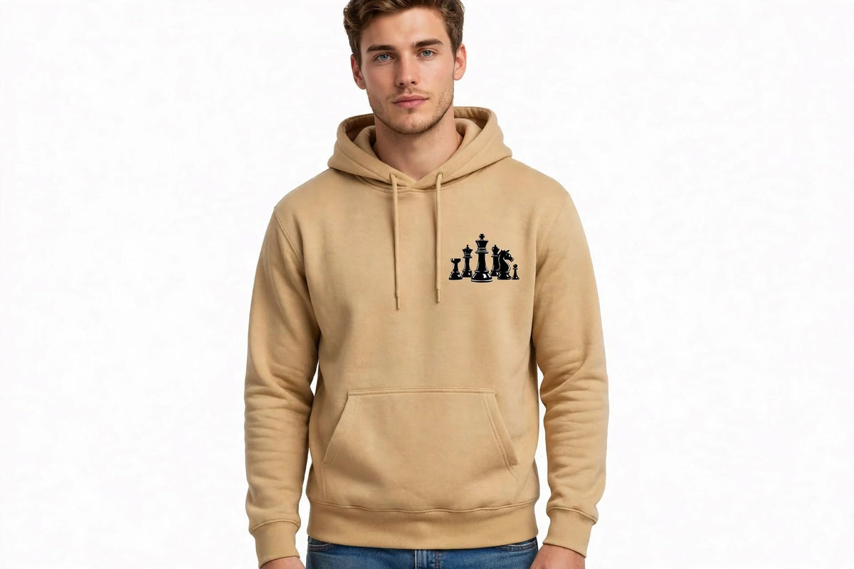Chess Graphic Hoodie | 350 GSM | 100% Cotton