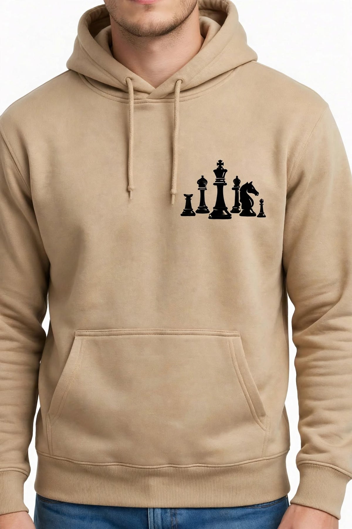 Chess Graphic Hoodie | 350 GSM | 100% Cotton