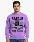 Rafale Graphic Sweatshirt | 350 GSM | 100% Cotton