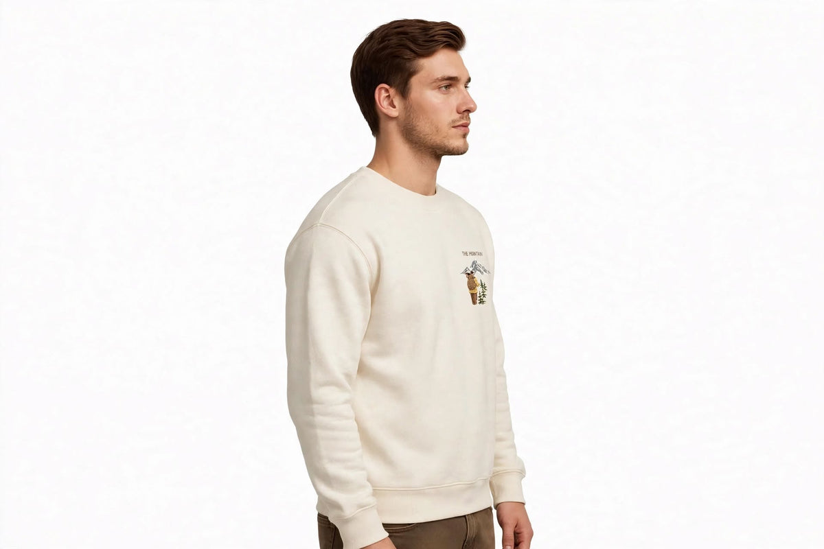 The Mountain Graphic Sweatshirt | 350 GSM | 100% Cotton