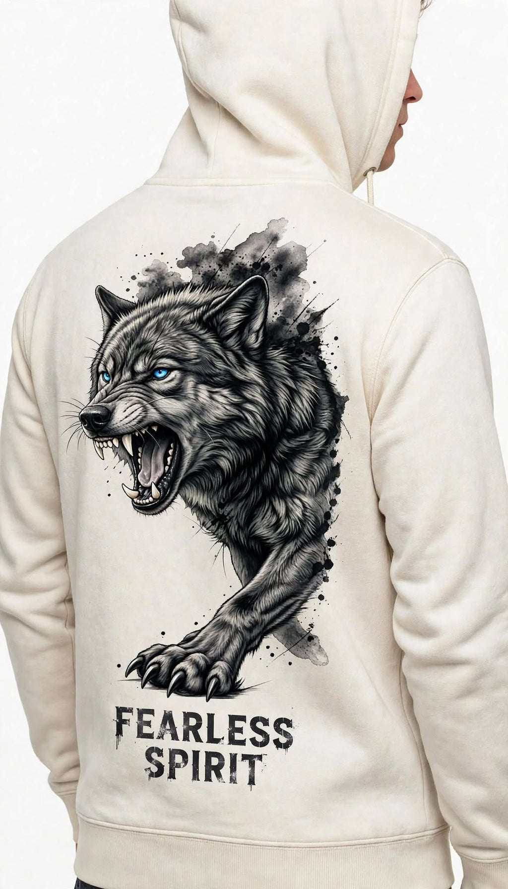 Wolf Graphic Hoodie | 350 GSM | 100% Cotton