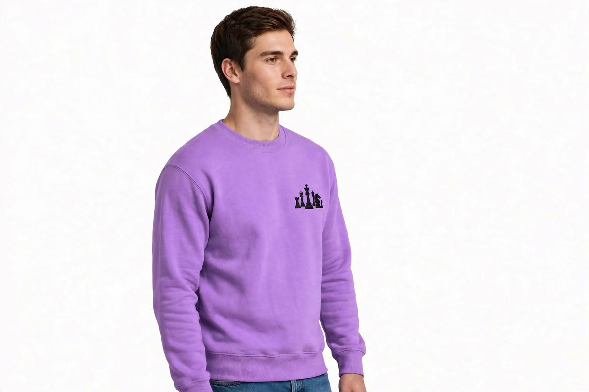 Chess Graphic Sweatshirt | 350 GSM | 100% Cotton