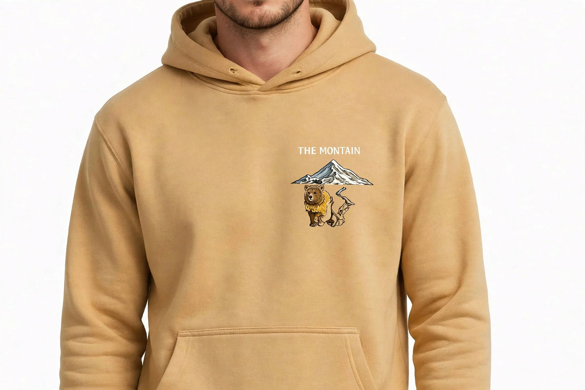 The Mountains Graphic Hoodie | 350 GSM | 100% Cotton