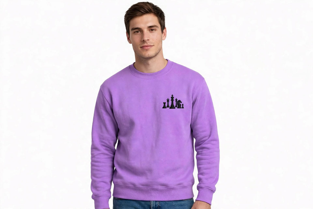 Chess Graphic Sweatshirt | 350 GSM | 100% Cotton