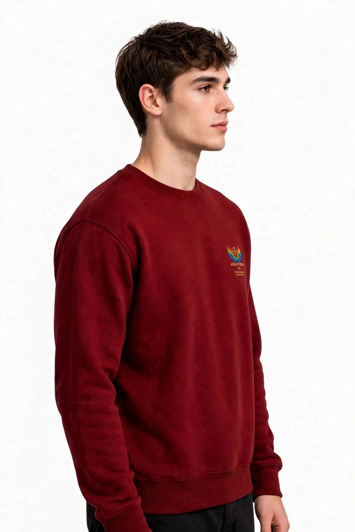 Fire Graphic Sweatshirt | 350 GSM | 100% Cotton