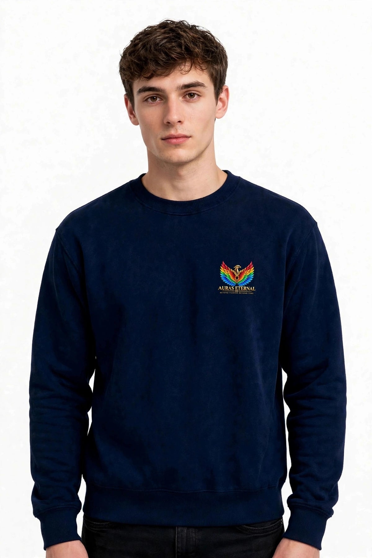 Fire Graphic Sweatshirt | 350 GSM | 100% Cotton