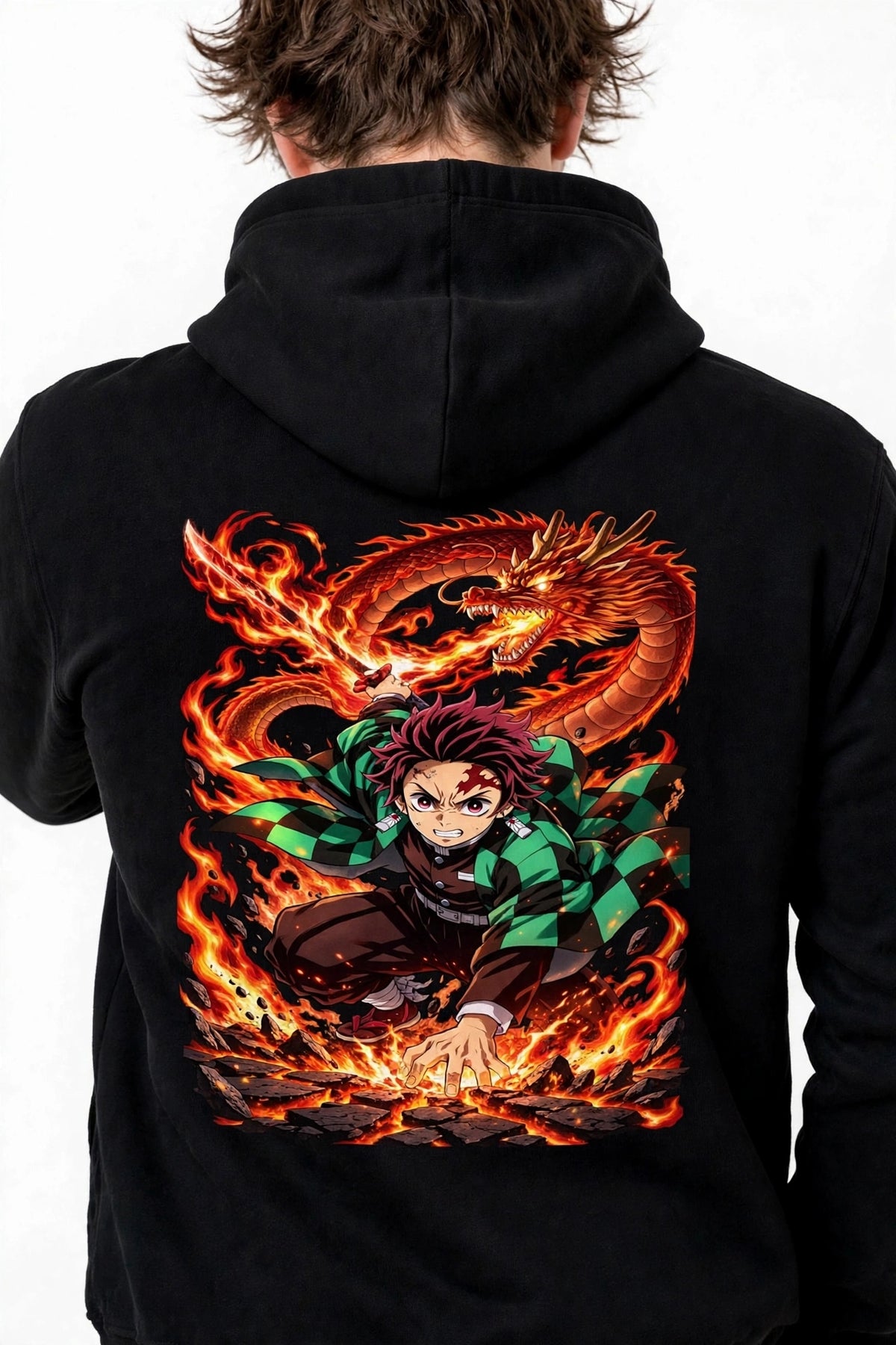 Fire Graphic Hoodie | 350 GSM | 100% Cotton