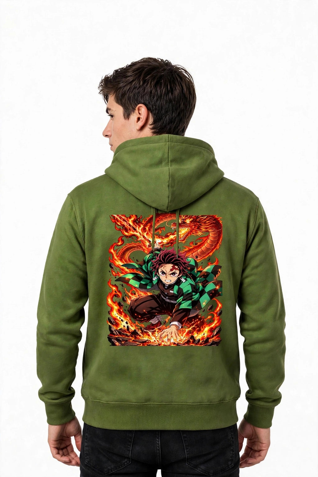 Fire Graphic Hoodie | 350 GSM | 100% Cotton