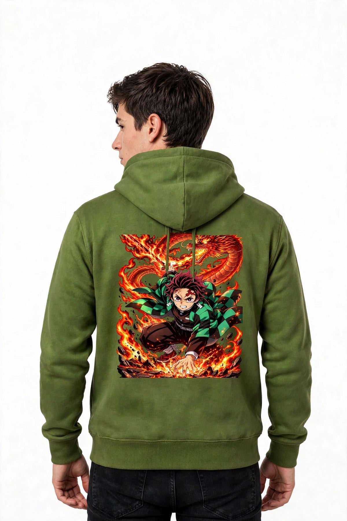 Fire Graphic Hoodie | 350 GSM | 100% Cotton