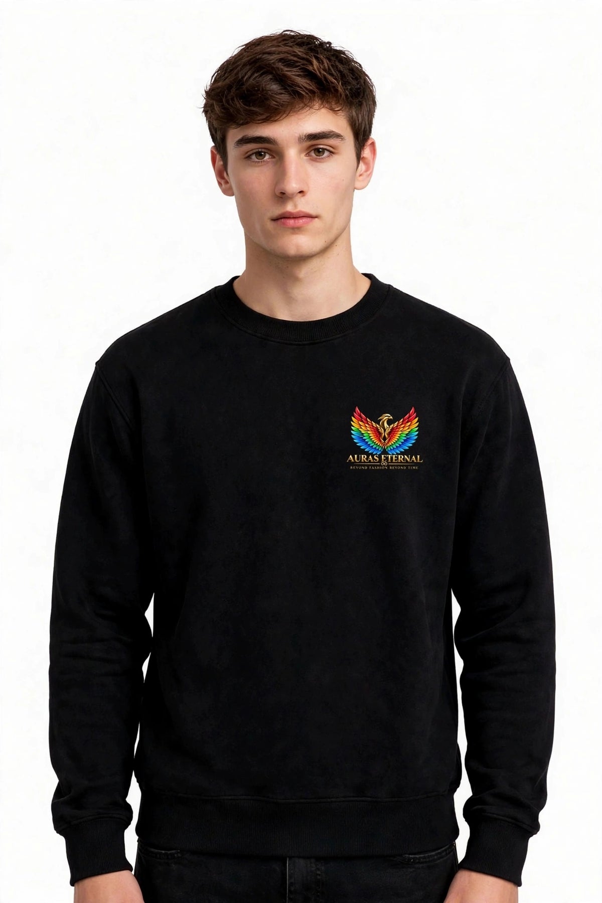 AurasEternal Graphic Sweatshirt | 350 GSM | 100% Cotton