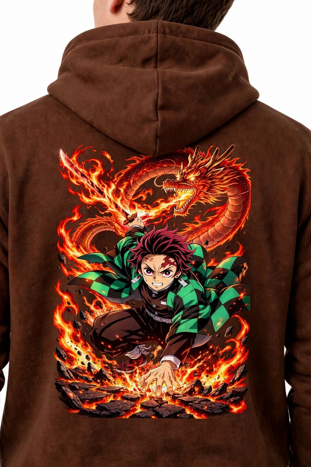 Fire Graphic Hoodie | 350 GSM | 100% Cotton