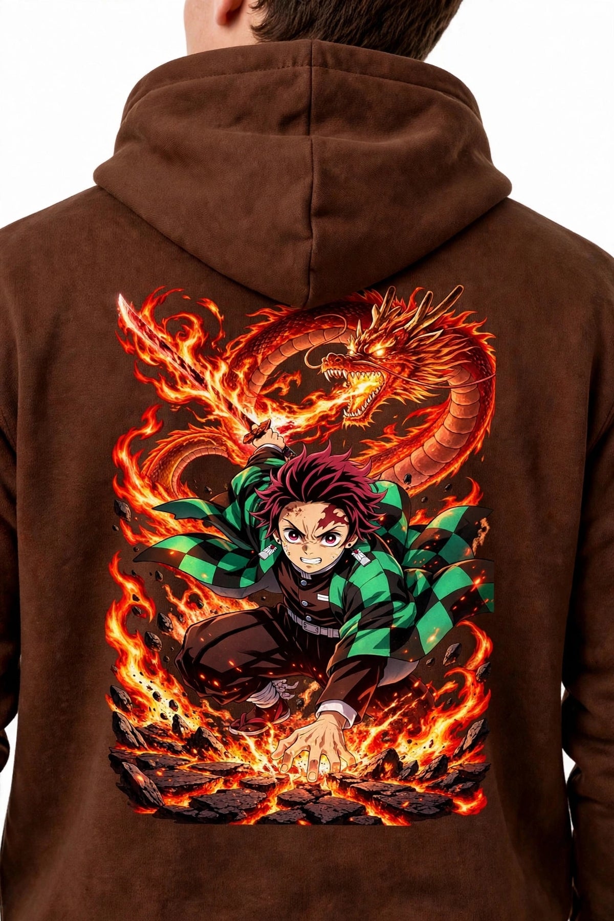 Fire Graphic Hoodie | 350 GSM | 100% Cotton
