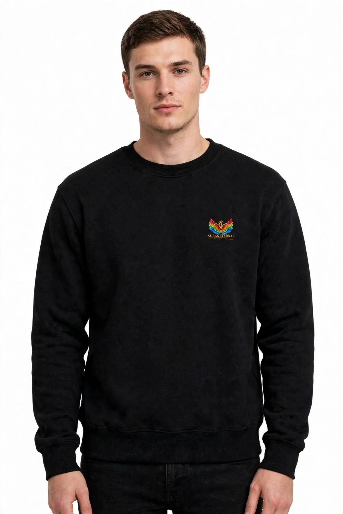 AurasEternal Graphic Sweatshirt | 350 GSM | 100% Cotton