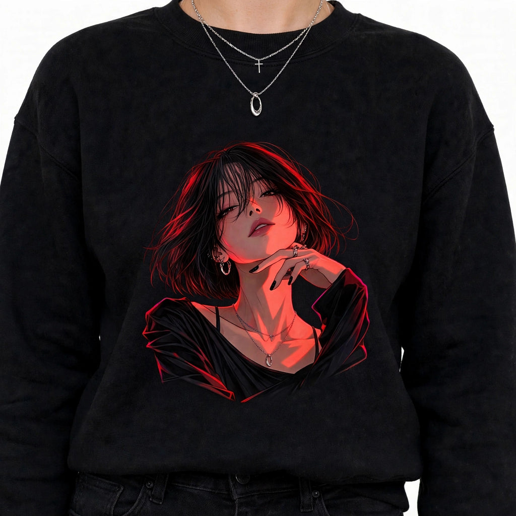 Girl Graphic SweatShirt| 350 GSM | 100% Cotton
