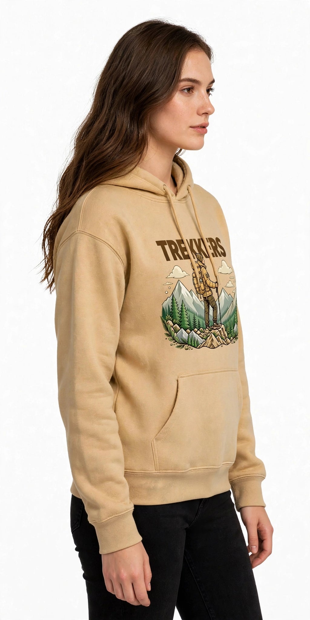 Trekkers Adventure Graphic Hoodie | 350 GSM | 100% Cotton