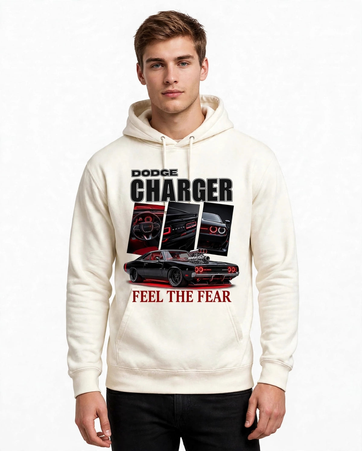 Charger Graphic Hoodie | 350 GSM | 100% Cotton