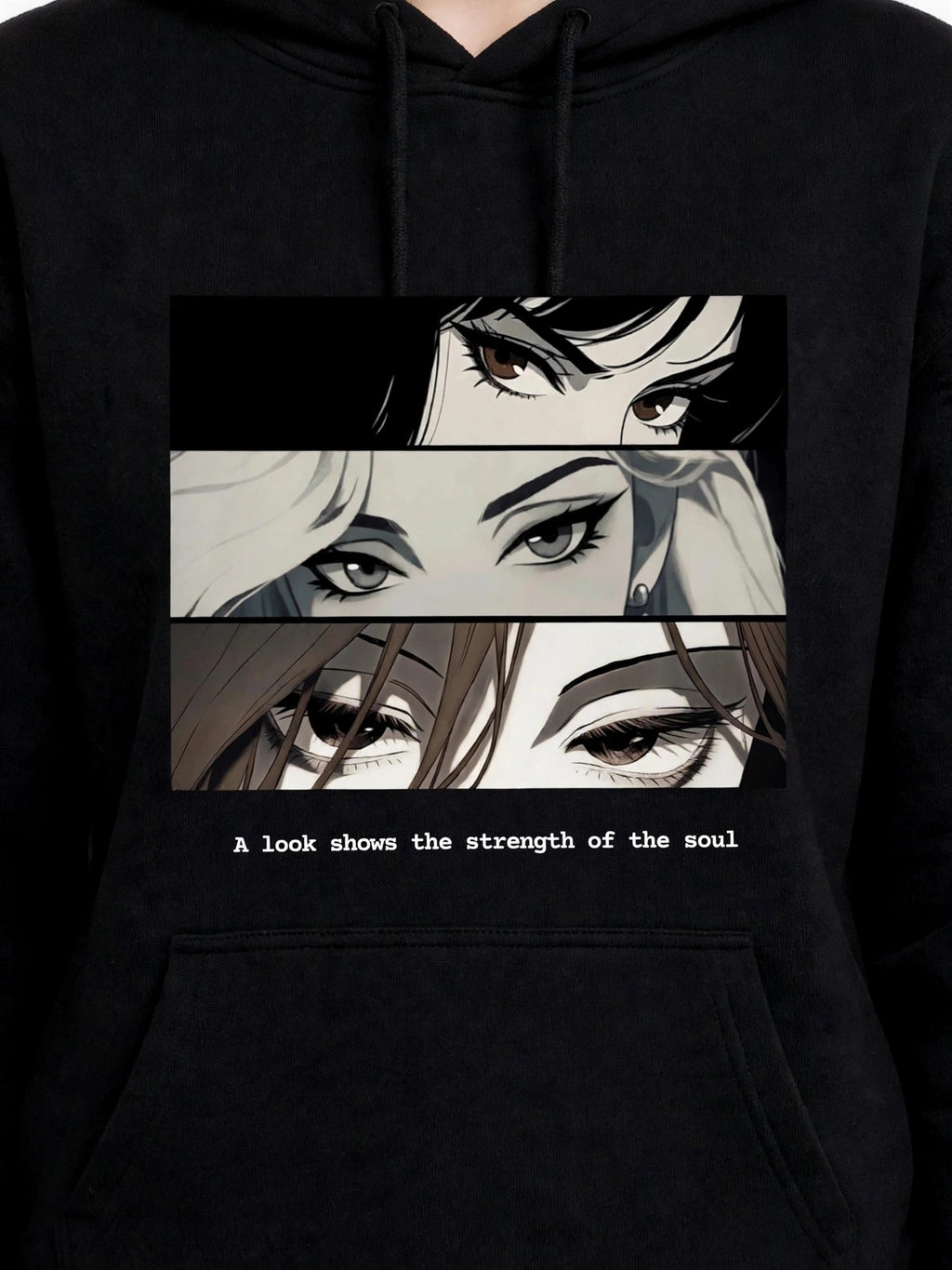 Girl Eyes Graphic Sweatshirt | 350 GSM | 100% Cotton