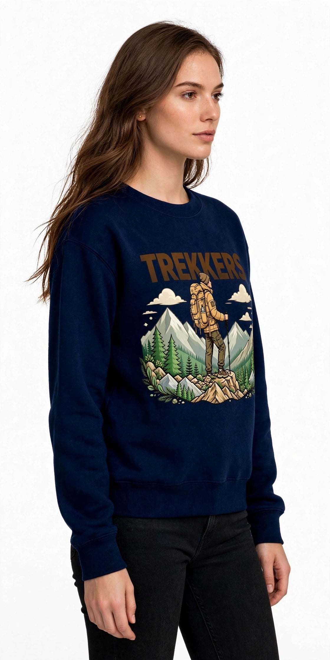 Trekkers Graphic Sweatshirt | 350 GSM | 100% Cotton