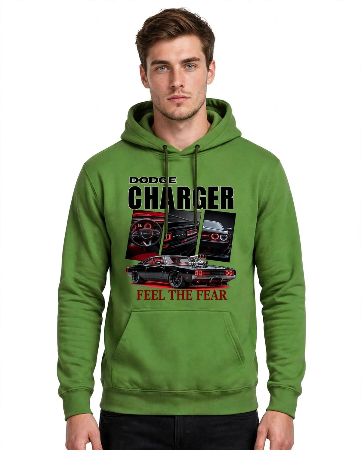 Charger Graphic Hoodie | 350 GSM | 100% Cotton
