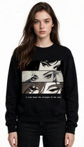 Girl Eyes Graphic Sweatshirt | 350 GSM | 100% Cotton